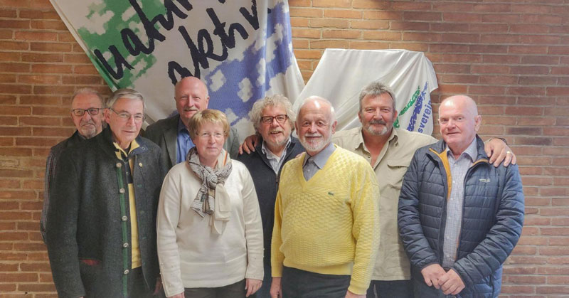 Der Bezirksvorstand im Jahre 2019 v.l.n.r.: Manfred Wied, Gernot Schreiber, Bernd Dreute, Doris Schumacher, Dieter Tröps, Udo Reik-Riedesel, Lutz Afflerbach, Helmut Göbel (es fehlen Anton Schmitt und Stefan Schmidt)